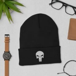Punisher Skull Beanie(Punisher Skull Beanie) -Crewskull punisher skull beanie 133