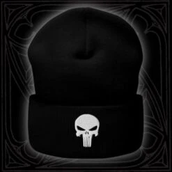 Punisher Skull Beanie(Punisher Skull Beanie)