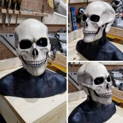 Realistic Skull Mask(Realistic Skull Mask) -Crewskull realistic skull mask 206