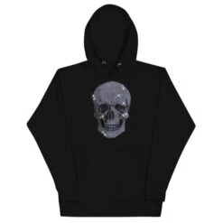 Rhinestone Skull Hoodie(Rhinestone Skull Hoodie) -Crewskull rhinestone skull hoodie 785