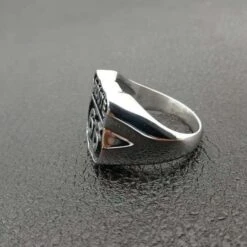 Road To Hell Biker Ring(Road To Hell) -Crewskull road to hell biker ring 924