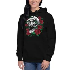 Rose Skull Hoodie(Rose Skull Hoodie) 12 Rose Skull Hoodie(Rose Skull Hoodie) -Crewskull rose skull hoodie 216