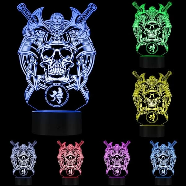 Samurai Skull Lamp(Samurai Skull Lamp) 4 Samurai Skull Lamp(Samurai Skull Lamp) - Image 2
