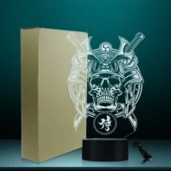 Samurai Skull Lamp(Samurai Skull Lamp) 12 Samurai Skull Lamp(Samurai Skull Lamp) -Crewskull samurai skull lamp 614