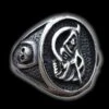 Santa Muerte Ring(Santa Muerte Ring) -Crewskull santa muerte ring 967