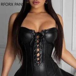 Sexy Gothic Dress(Sexy Gothic Mini Dress) -Crewskull sexy gothic dress 490