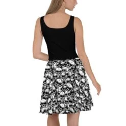 Short Skull Dress(Hot Topic Skull Dress) -Crewskull short skull dress 230