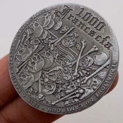 Silver Skull Coin(Silver Skull Coin) 11 Silver Skull Coin(Silver Skull Coin) -Crewskull silver skull coin 450