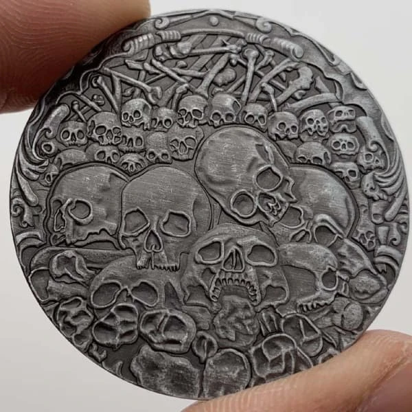 Silver Skull Coin(Silver Skull Coin) 5 Silver Skull Coin(Silver Skull Coin) - Image 3