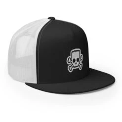Simpson Skull Trucker Cap(Simpson Skull Trucker Cap) -Crewskull simpson skull trucker cap 954