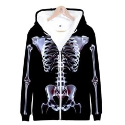Skeleton Jacket Zip Up(Skeleton Jacket Zip Up) -Crewskull skeleton jacket zip up 238