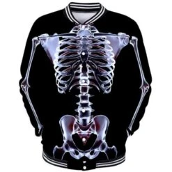 Skeleton Jacket Zip Up(Skeleton Jacket Zip Up) -Crewskull skeleton jacket zip up 738