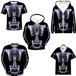 Skeleton Jacket Zip Up(Skeleton Jacket Zip Up) -Crewskull skeleton jacket zip up 791