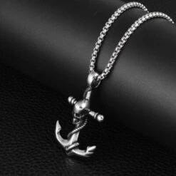 Skull Anchor Pendant(Skull Anchor Pendant) -Crewskull skull anchor pendant 139