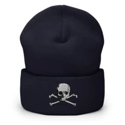 Skull And Crossbones Beanie(Skull And Crossbones Beanie) -Crewskull skull and crossbones beanie 220