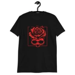 Skull And Roses T Shirt(Skull And Roses T Shirt)