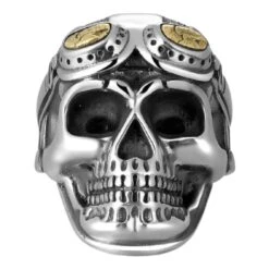 Skull Biker Silver Ring(Skull Biker Ring 1)