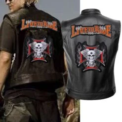 Skull Engine (Sleeveless Leather Jacket)(Skull Engine Sleeveless Leather Jacket) 10 Skull Engine (Sleeveless Leather Jacket)(Skull Engine Sleeveless Leather Jacket) -Crewskull skull engine sleeveless leather jacket 416
