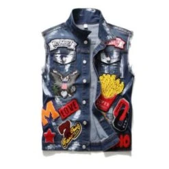SKULL JACKET - EMBROIDERY(Skull Jacket Embroidery) -Crewskull skull jacket embroidery 704