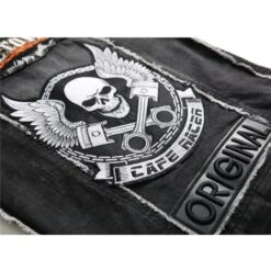 SKULL JACKET - EMBROIDERY(Skull Jacket Embroidery) -Crewskull skull jacket embroidery 794