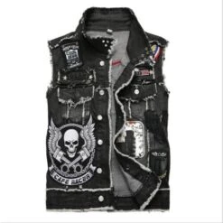 SKULL JACKET - EMBROIDERY(Skull Jacket Embroidery) -Crewskull skull jacket embroidery 992