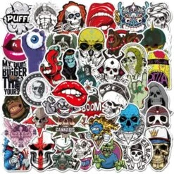 Skull Laptop Stickers(Skull Laptop Stickers)
