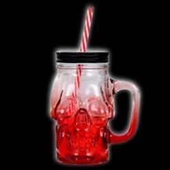 Skull Mason Jar(Skull Mason Jar) -Crewskull skull mason jar