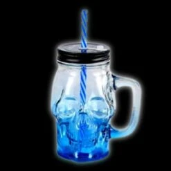 Skull Mason Jar(Skull Mason Jar) -Crewskull skull mason jar 645