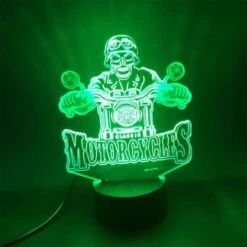 Skull Motorcycle Lamp(Skull Motorcycle Lamp) -Crewskull skull motorcycle lamp 942