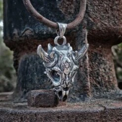 Skull Necklace Tantrism "Bahamut"(Skull Necklace Tantrism Bahamut) -Crewskull skull necklace tantrism bahamut 913