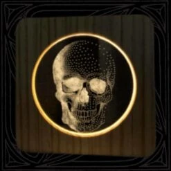 Skull Night Lamp(Skull Night Lamp Ccccecqc Certified Warm White Led Bulbs)