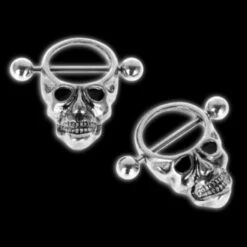 Skull Nipple Ring(Skull Nipple Ring)