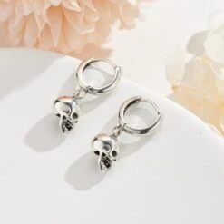 Skull Rocker Earrings(Skull Rocker Earrings) -Crewskull skull rocker earrings 367