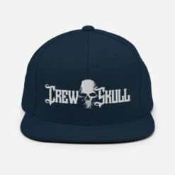 Skull Snapback Hat(Skull Snapback Hat) -Crewskull skull snapback hat 846