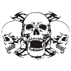 Skull Stickers For Car(Skull Stickers Car) -Crewskull skull stickers for car 483
