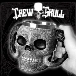 Skull Viking Mug(Skull Mug) -Crewskull skull viking mug 290