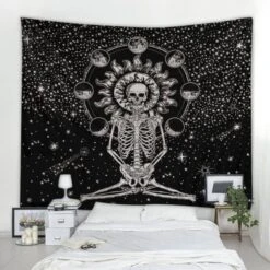 Skull Wall Tapestry(Skull Wall Tapestry) -Crewskull skull wall tapestry 327
