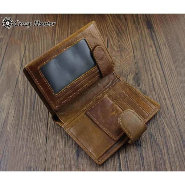 Skull Wallet Chain - Genuine Leather Bifold Wallet(Skull Wallet Chain) 7 Skull Wallet Chain - Genuine Leather Bifold Wallet(Skull Wallet Chain) - Image 5