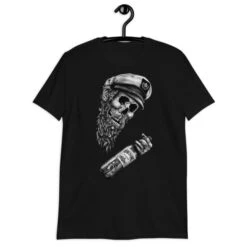 Skull With Beard T Shirt(Skull With Beard T Shirt)
