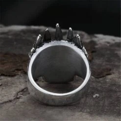 Skull With Crown Ring(Skull With Crown Ring) -Crewskull skull with crown ring 573