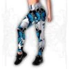 Sky Blue Sugar Skull Leggings(Sky Blue Sugar Skull Leggings)