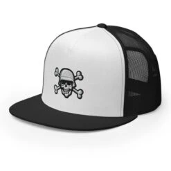 Soldier Skull Trucker Cap(Soldier Skull Trucker Cap) -Crewskull soldier skull trucker cap 404