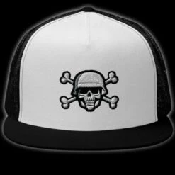 Soldier Skull Trucker Cap(Soldier Skull Trucker Cap)