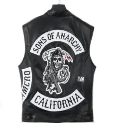 Sons Of Anarchy Sleeveless Jacket(Sons Of Anarchy Sleeveless Jacket 1) -Crewskull sons of anarchy sleeveless jacket 471