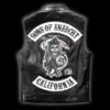 Sons Of Anarchy Sleeveless Jacket(Sons Of Anarchy Sleeveless Leather Jacket)