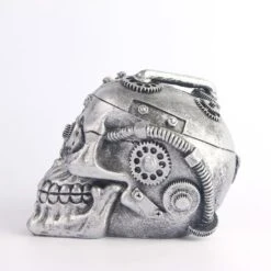 Steampunk Skul Statue(Steampunk Skull) -Crewskull steampunk skul statue 134