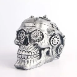 Steampunk Skul Statue(Steampunk Skull) -Crewskull steampunk skul statue 195