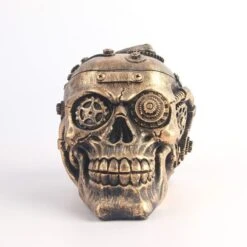 Steampunk Skul Statue(Steampunk Skull) -Crewskull steampunk skul statue 841