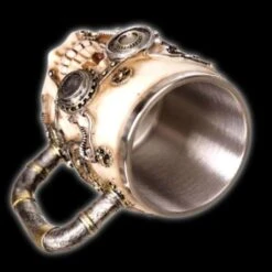 Steampunk Skull Mug(Steampunk Skull Mug) -Crewskull steampunk skull mug 964