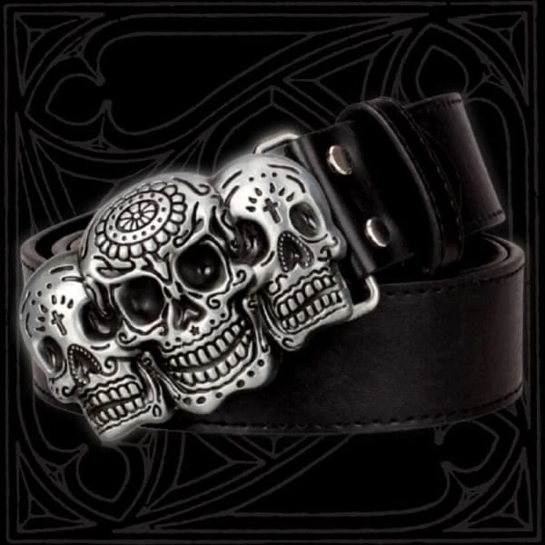 Sugar Skull Belt(Sugar Skull Belt) 4 Sugar Skull Belt(Sugar Skull Belt) - Image 2